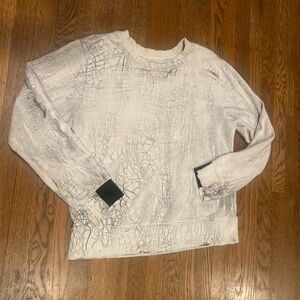 Aiko Galileo Marble Sweatshirt